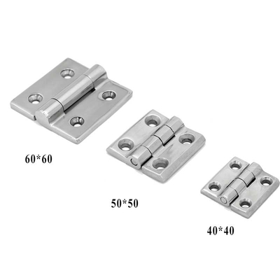 cerniere resistenti ad alta resistenza SS304 di 40*40mm 180 gradi per il marinaio della barca