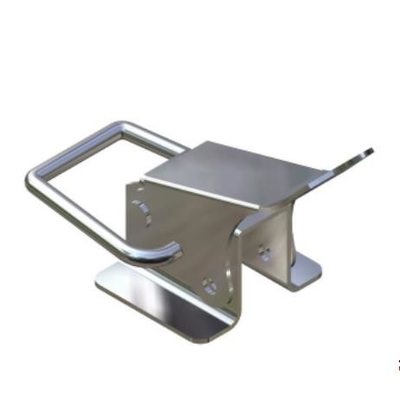 Il fermo leva del fermaglio a forma di speciale di acciaio inossidabile dell'OEM placca il rivestimento di Galvenized