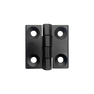 Cerniere di porta resistenti del Governo del metallo del nero ISO9001 50*50*5mm