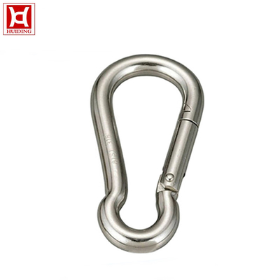La rottura di acciaio inossidabile di Huiding M10 Carabiners 316 aggancia 10mm*100mm per il marinaio