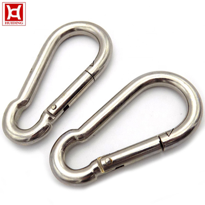 M5 Carabiner rottura di acciaio inossidabile di 304 primavere aggancia l'anti corrosione di 5x50mm